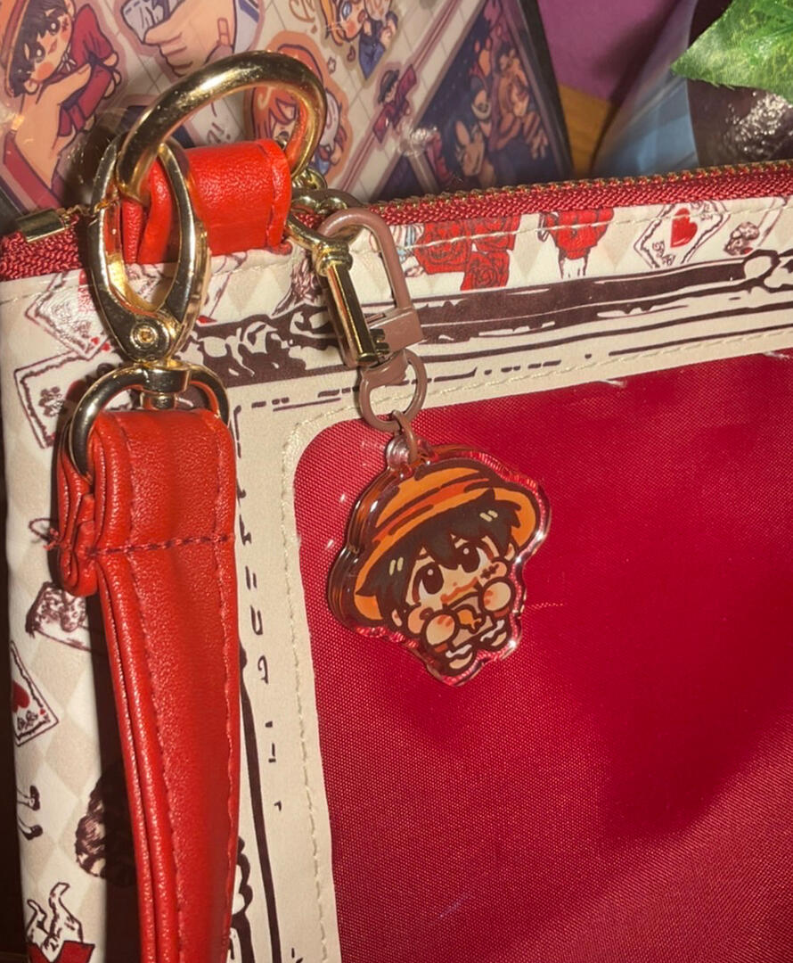Luffy keychain
